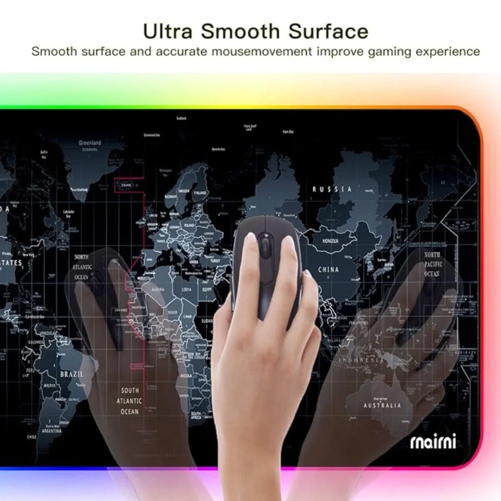 NEW Extended RGB Gaming Mouse Pad Extra Large Gaming Mouse Pad 4 Gamers 31.5x15
